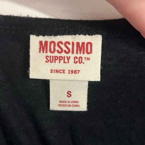 {Mossimo} Cut Out Black Tank Top - Picture 3 of 3